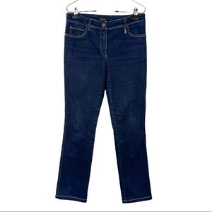 Escada Straight Leg Dark Wash Jeans Size 38 EU